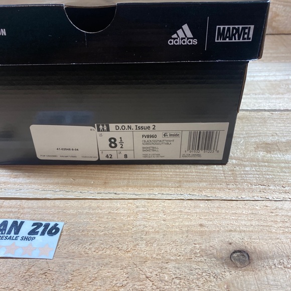 ADIDAS DON ISSUE 2 MARVEL VENOM FV8960 BLACK/PINK (COMES WITH OG BOX) - Picture 16 of 16